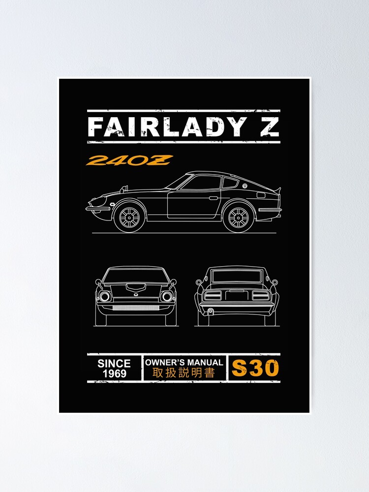 Blueprint of 240Z