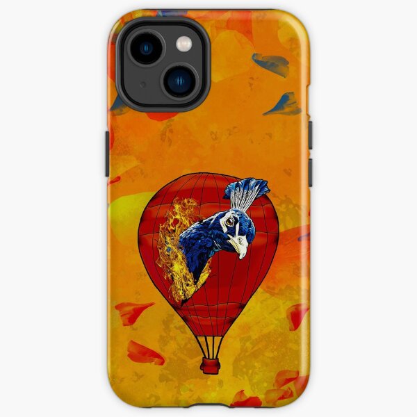 Legakulie Handyhülle Heißluftballon Feuer Vogel gelb iPhone Robuste Hülle