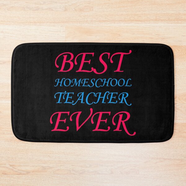 Item preview, Best Homeschool Teacher Ever designed and sold by CatArtStore.