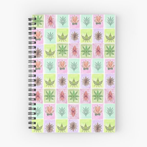 Item preview, Weedy flowers designed and sold by Moksha Patterns.