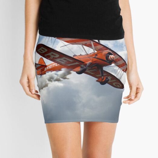 Brietling Wing Walkers Mini Skirt