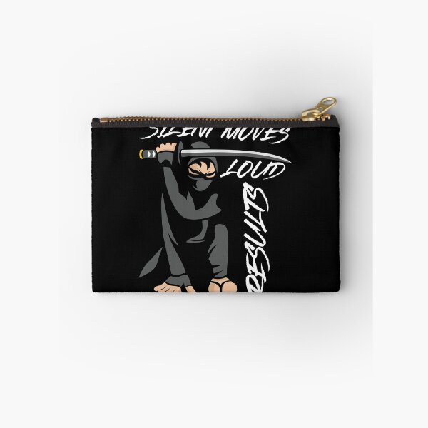Item preview, Silent Moves Loud Resuts - Motivational and Inspirational Gift designed and sold by hyggekrog.