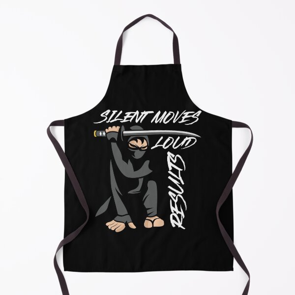 Item preview, Silent Moves Loud Resuts - Motivational and Inspirational Gift designed and sold by hyggekrog.