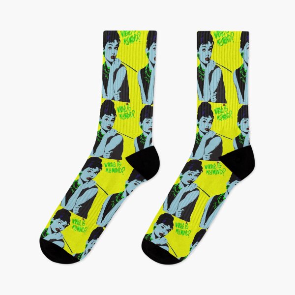 Item preview, Audrey Hepburn, Where is my Mind?, yellow color designed and sold by Koalaslifestyle.
