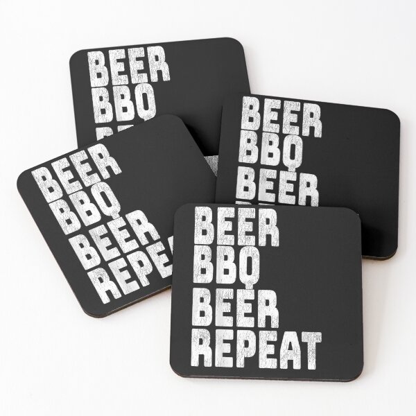 Item preview, Beer Bbq Beer Repeat Standard Barbecue Process  designed and sold by manidala.