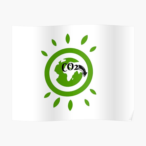 CO2-freie Umgebung Poster