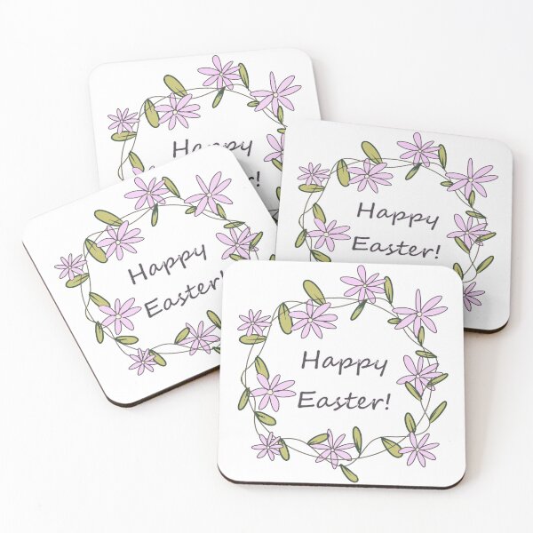 Item preview, Happy Easter Holiday. Flower wreath designed and sold by IriArt-Designs.