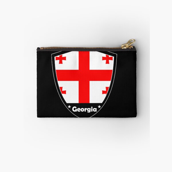 Item preview, Georgia Flag Badge designed and sold by Gina-Driada.