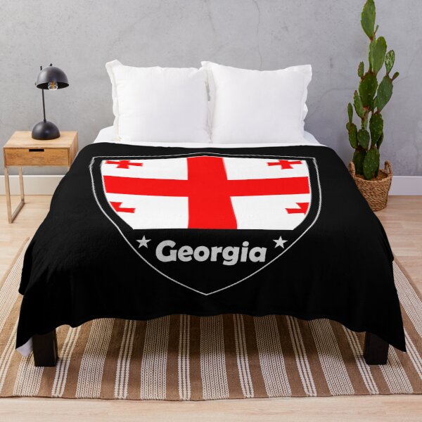 Item preview, Georgia Flag Badge designed and sold by Gina-Driada.