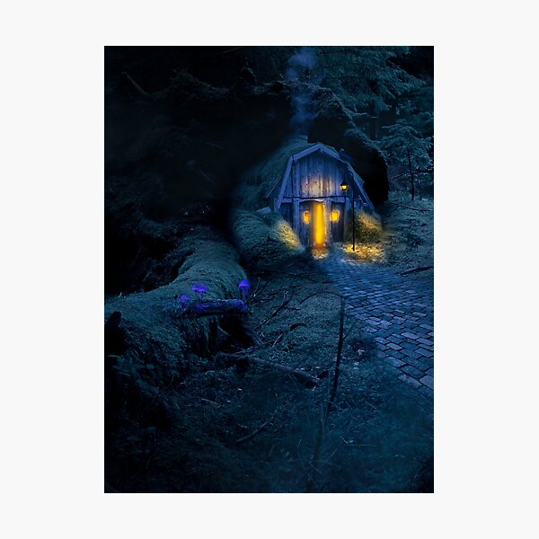Item preview, Hut in the woods designed and sold by pocketgraphic.