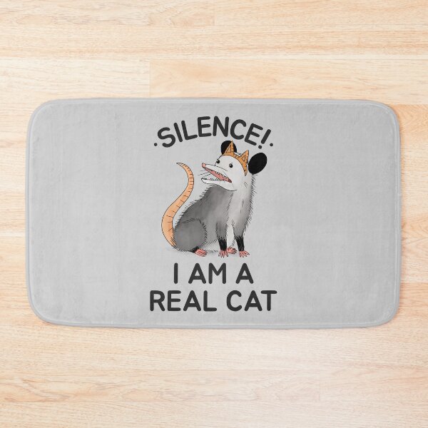 Item preview, Silence! I Am A Real Cat Not Opossum designed and sold by WPahat.
