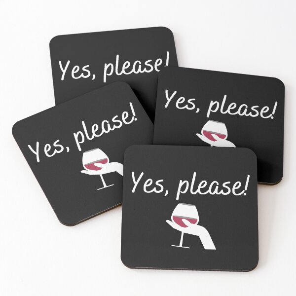 Item preview, Yes please, wine designed and sold by Smileycreation.