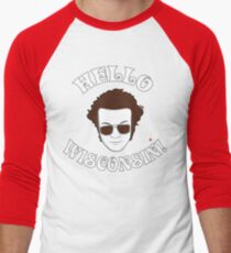 Hyde: Hello Wisconsin! Men's Baseball ¾ T-Shirt