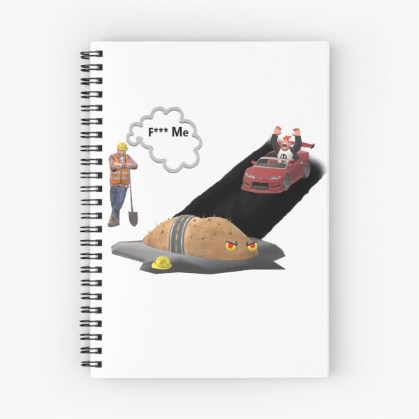 Item preview, Road Worker And BLOB designed and sold by MottoDigging.