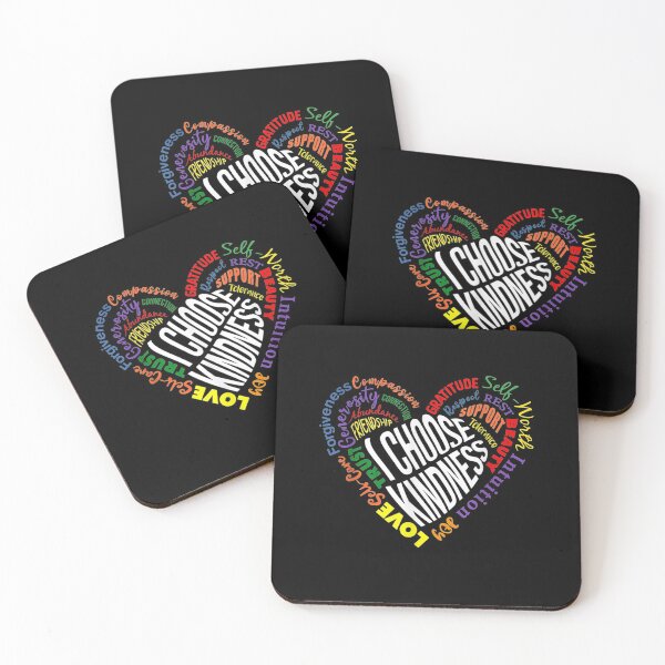 Item preview, I Choose Kindness Heart Love Selfcare Forgiveness Compassion  designed and sold by manidala.