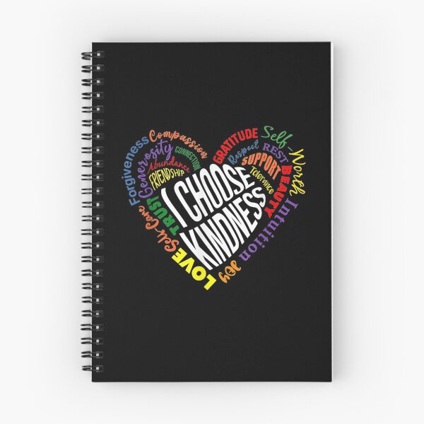 Item preview, I Choose Kindness Heart Love Selfcare Forgiveness Compassion  designed and sold by manidala.
