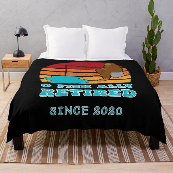Item preview, O Fish Ally Retired Since 2020 Swamp Skunk Ape Fishing Black Background designed and sold by KeysTreasures.