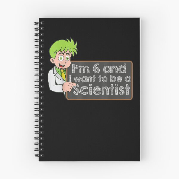 Item preview, Science I'm 6 And I Want To Be Scientist 6th Birthday  designed and sold by manidala.