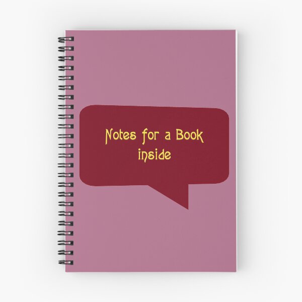 Item preview, Notes for a book inside designed and sold by Ponted.