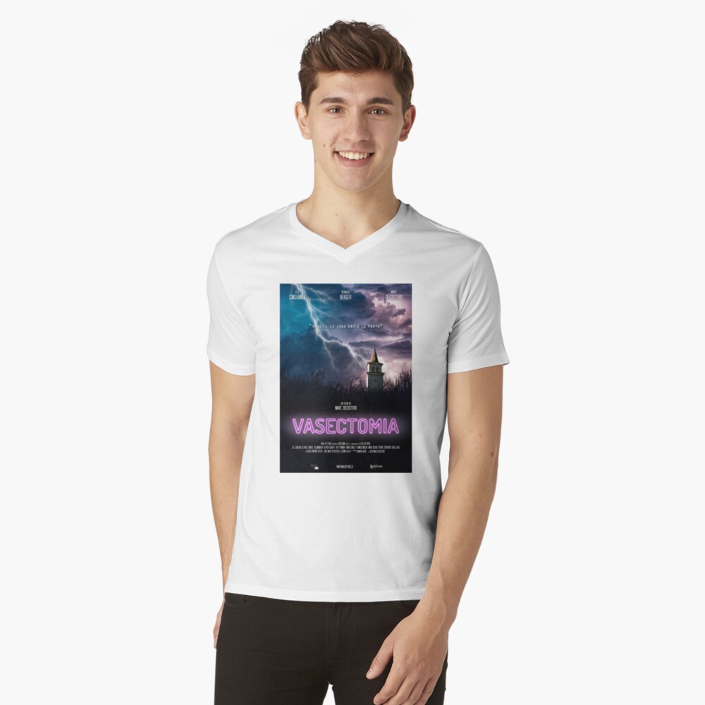Aperçu de l'œuvre T-shirt col V créée et vendue par WUFilms.