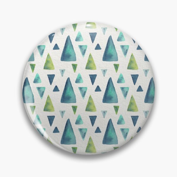 Item preview, Blue triangles designed and sold by amile-berg.