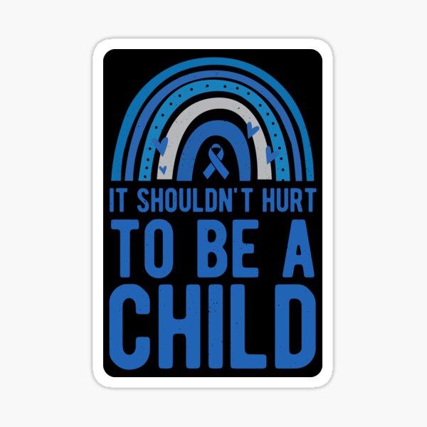Item preview, Child Abuse Awareness designed and sold by artworkbyrihen.