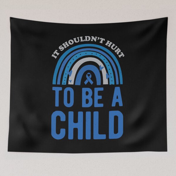Item preview, Child Abuse Awareness designed and sold by artworkbyrihen.