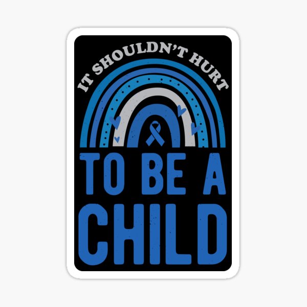 Item preview, Child Abuse Awareness designed and sold by artworkbyrihen.