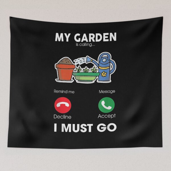 Item preview, Gardening My Garden Is Calling I Must Go Gardener  designed and sold by manidala.