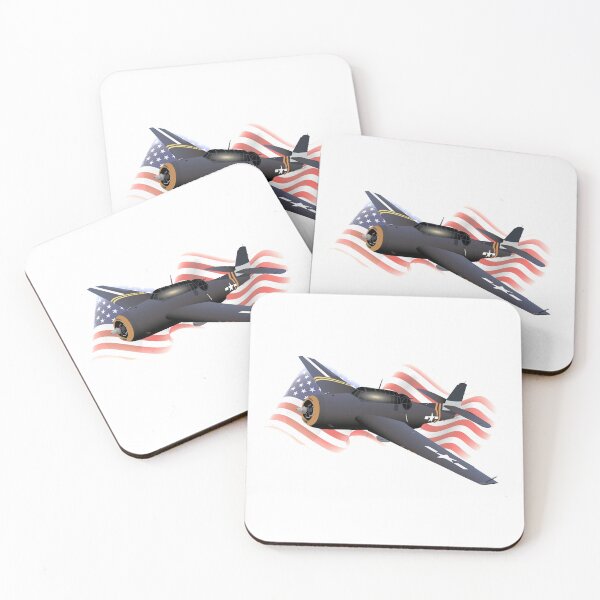 Item preview, American WW2 Airplane with US Flag designed and sold by NorseTech.
