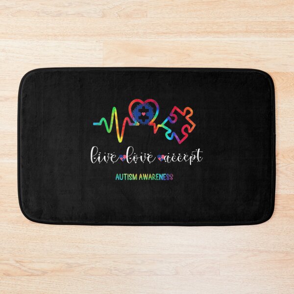 Item preview, Live Love Accept Autism Awareness  designed and sold by manidala.