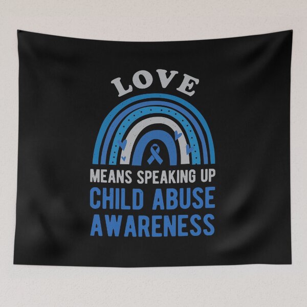 Item preview, Child Abuse Awareness designed and sold by artworkbyrihen.