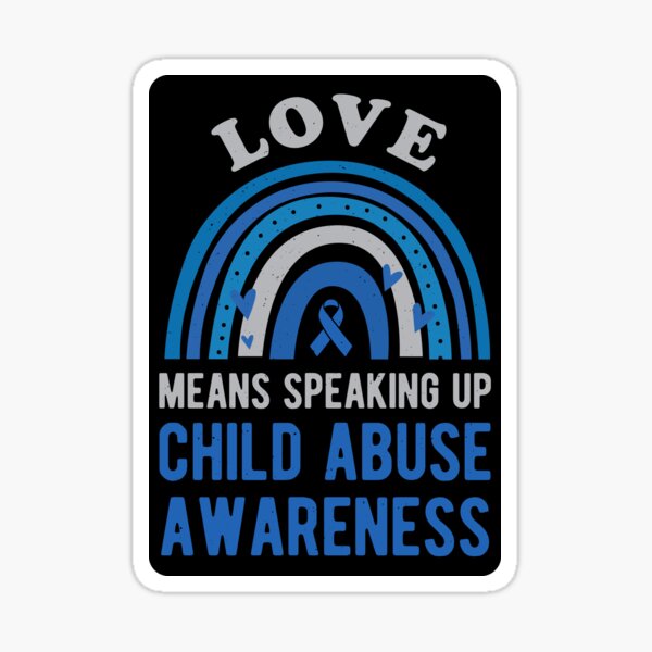 Item preview, Child Abuse Awareness designed and sold by artworkbyrihen.