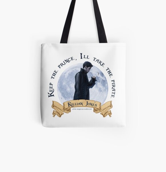 Keep the Prince, I'll take the Pirate - Killian Jones All Over Print Tote Bag