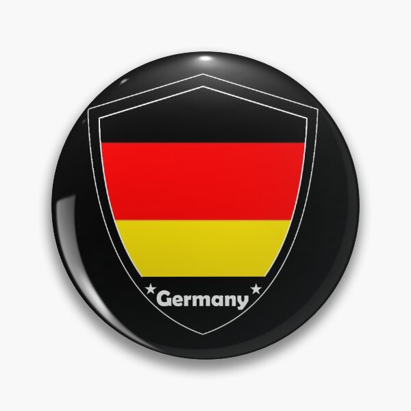 Artikelvorschau, Deutschland Flaggenabzeichen entworfen und verkauft von Gina-Driada.