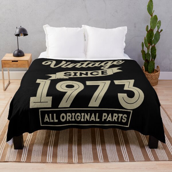 Item preview, Vintage since 1973 birthday gift design designed and sold by rodmendonca.