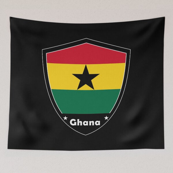Item preview, Ghana Flag Badge designed and sold by Gina-Driada.