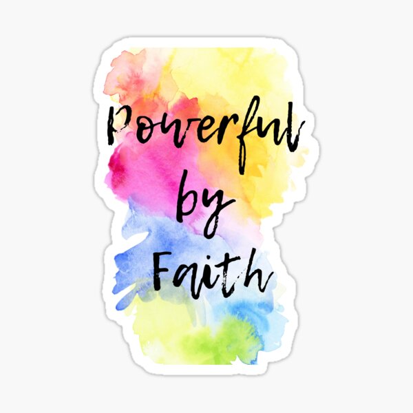 Item preview, Poweful by Faith designed and sold by fsultesart.