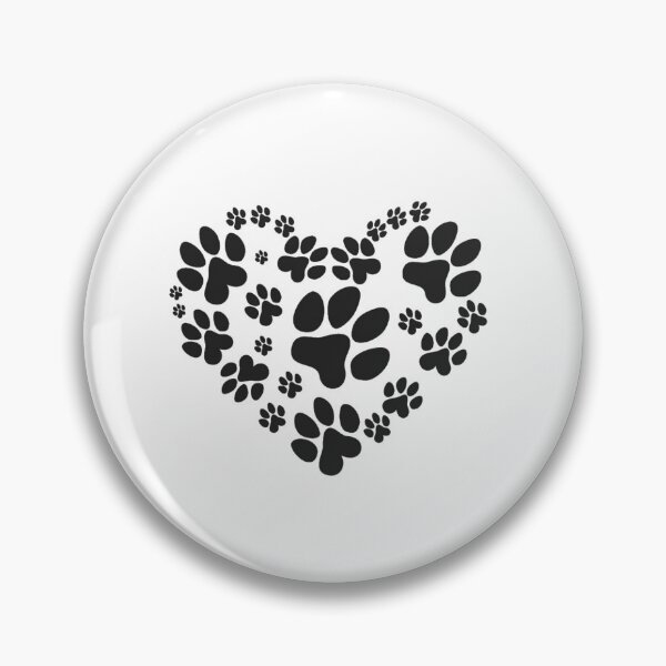 Item preview, Heart dog paws Mask designed and sold by Sesame1195.