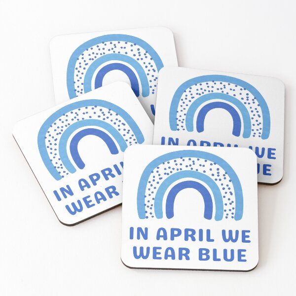 Item preview, In April We Wear Blue designed and sold by Everythingafter.