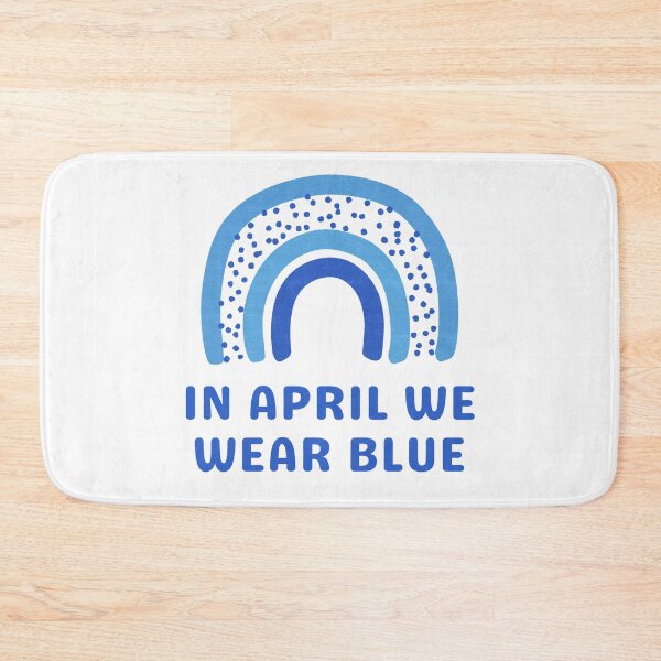 Item preview, In April We Wear Blue designed and sold by Everythingafter.