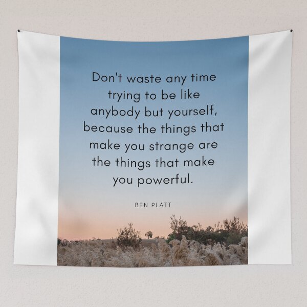 Item preview, The things that make you strange makes you powerful designed and sold by Raphaëlle Sylvain.