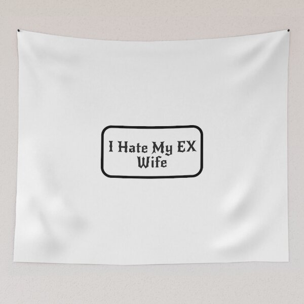 Item preview, ODIO A MI EX ESPOSA. PARACHOQUE designed and sold by DexxterDesign.