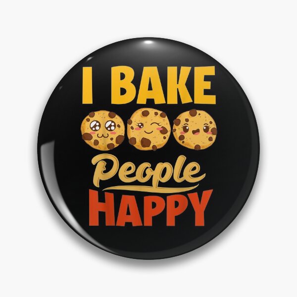 Item preview, I Bake People Happy Cute Cookies Baking Confectionery  designed and sold by manidala.