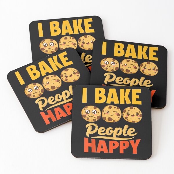 Item preview, I Bake People Happy Cute Cookies Baking Confectionery  designed and sold by manidala.