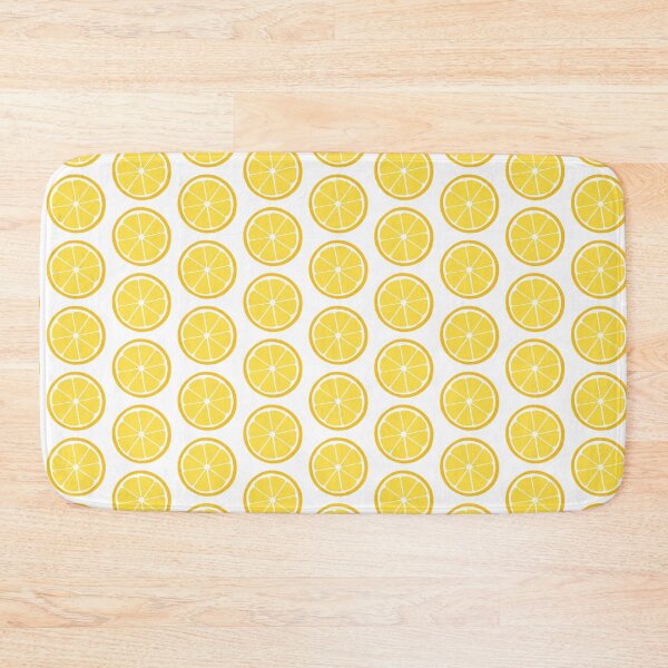 Item preview, Minimalistic yellow lemon fruit pattern, summer is back  designed and sold by Barolina.