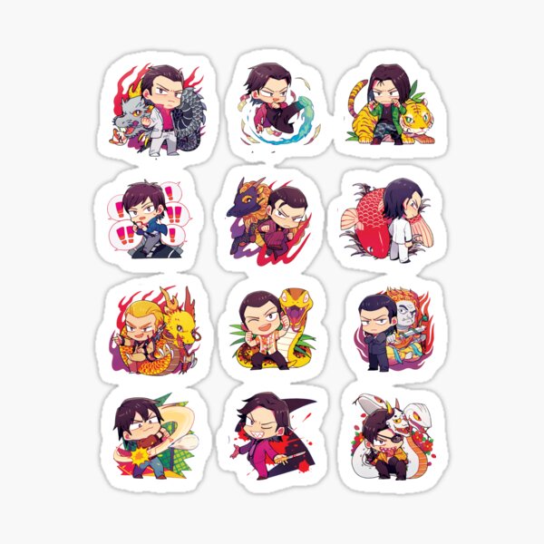 Yakuza Stickers Sticker