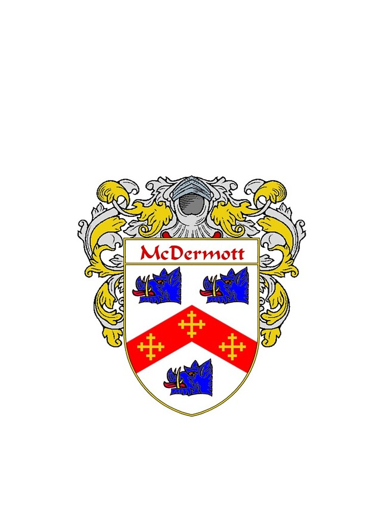 "McDermott Coat of Arms/Family Crest" iPhone Case & Cover by IrishArms