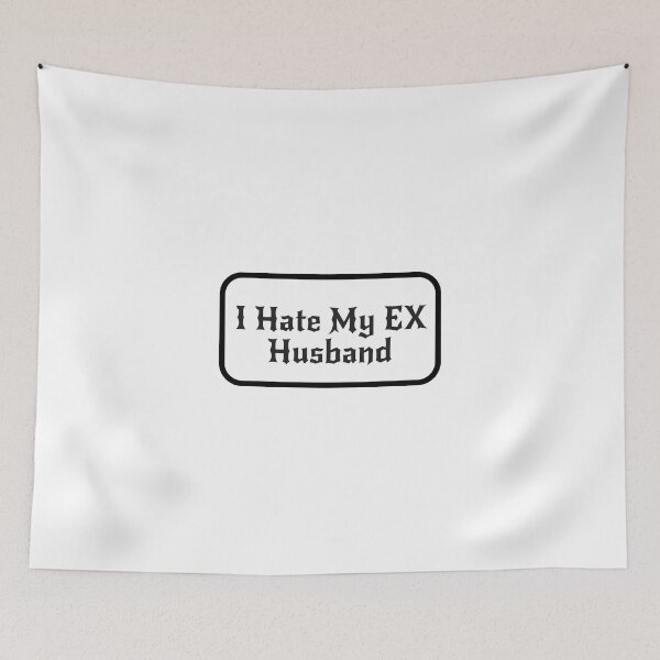 Item preview, HATE MY EX HUSBAND. BUMPER designed and sold by DexxterDesign.