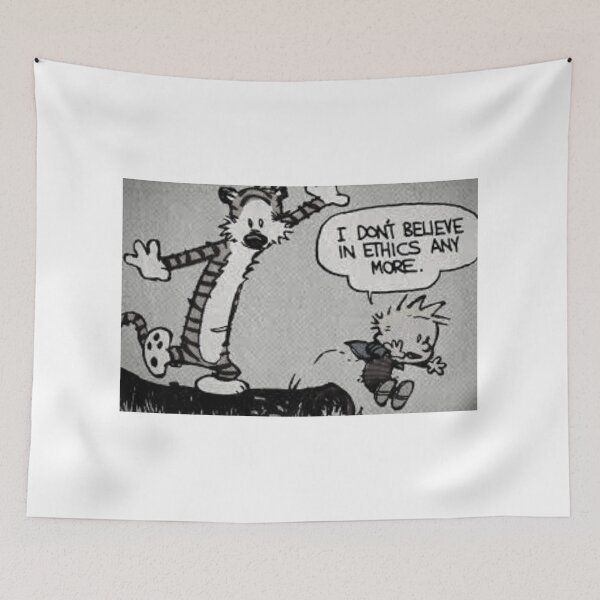 Item preview, I don't believe in Ethics any more  black and white designed and sold by AnthonyVdV.